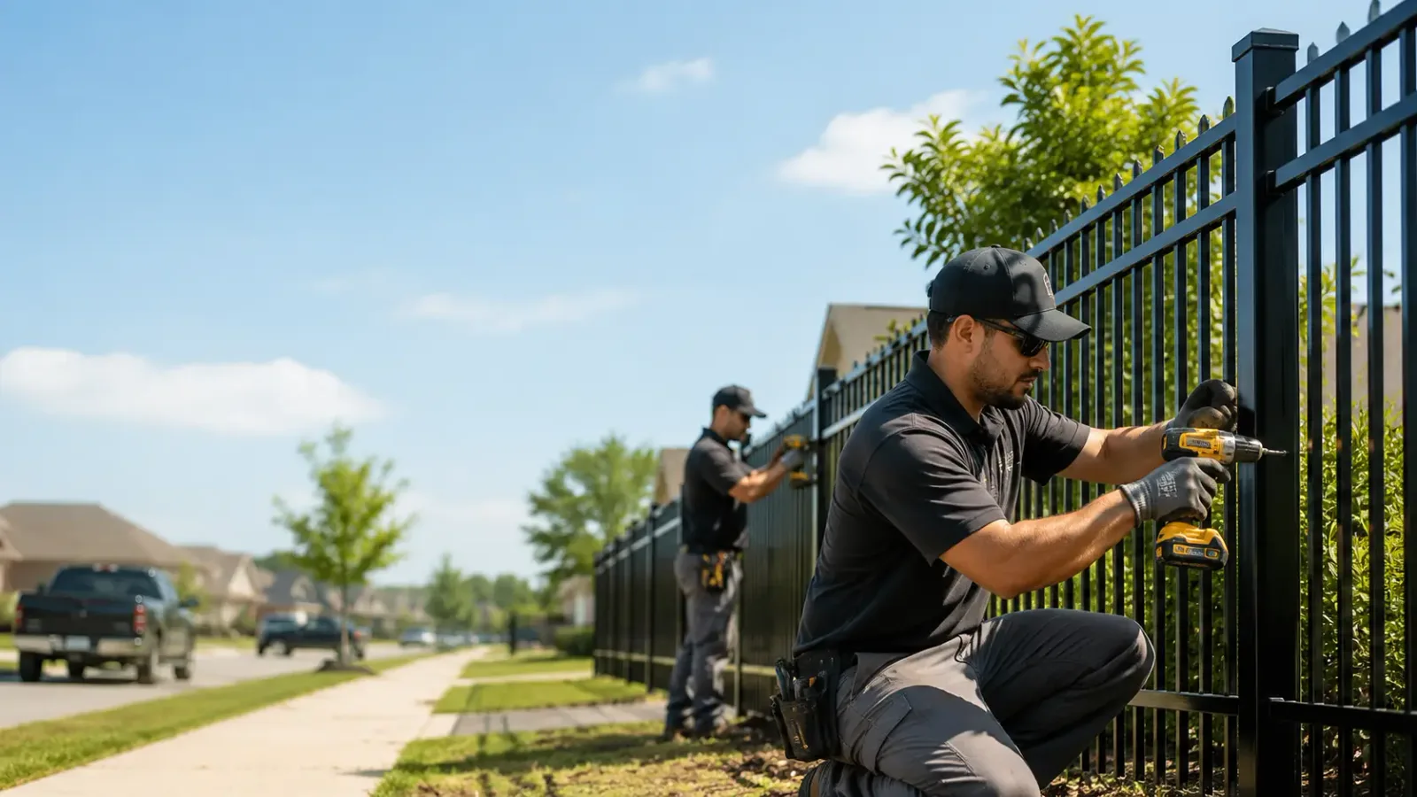 Metal Fence Installation in West Unity, OH